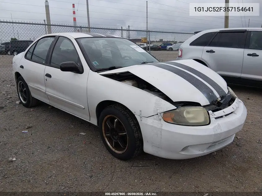 2005 Chevrolet Cavalier VIN: 1G1JC52F357154641 Lot: 45297905