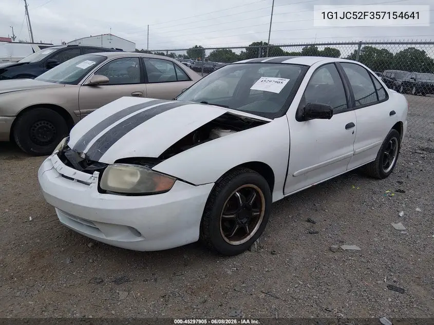 2005 Chevrolet Cavalier VIN: 1G1JC52F357154641 Lot: 45297905