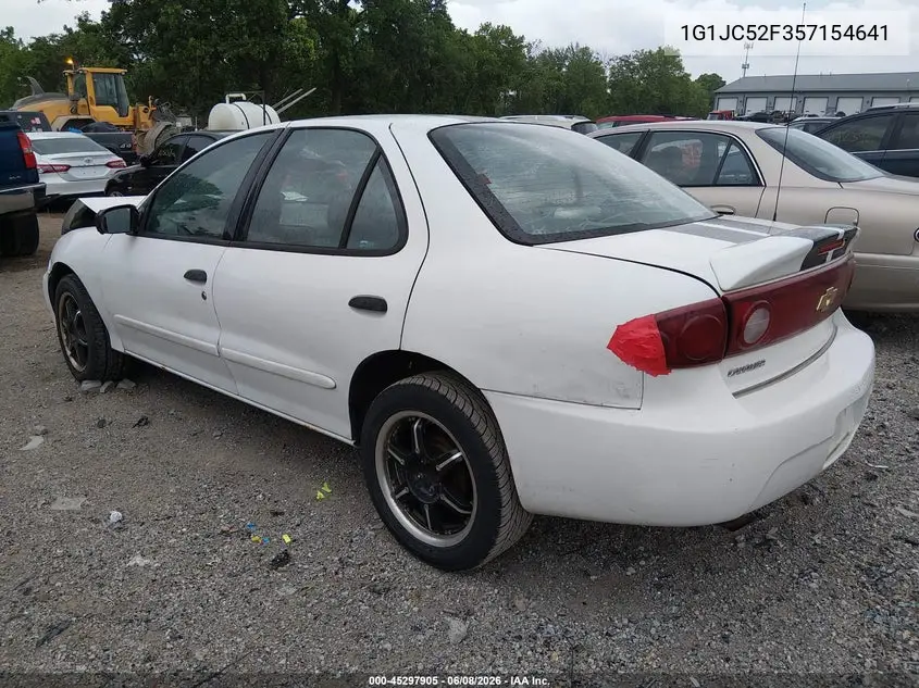 2005 Chevrolet Cavalier VIN: 1G1JC52F357154641 Lot: 45297905