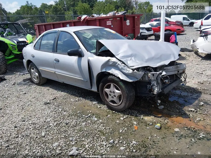 2005 Chevrolet Cavalier VIN: 1G1JC52F057205688 Lot: 45644848