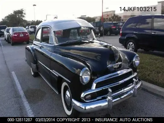 1951 Chevrolet Classic VIN: 14JKF103215 Lot: 12811287