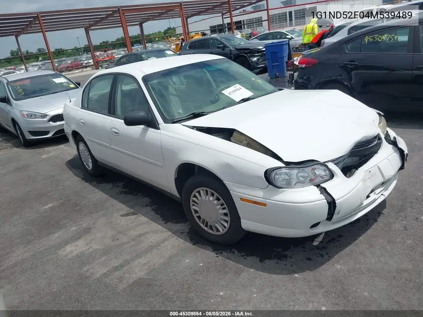 2004 Chevrolet Classic VIN: 1G1ND52F04M539489 Lot: 45309864