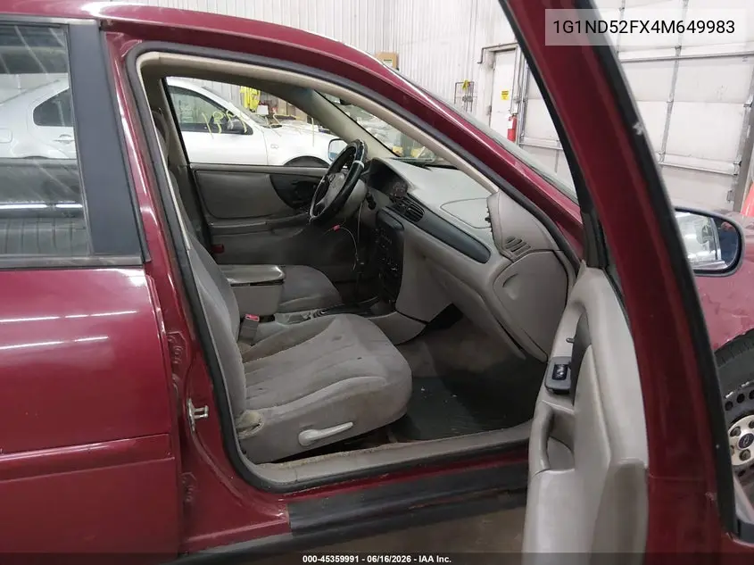 2004 Chevrolet Classic VIN: 1G1ND52FX4M649983 Lot: 45359991