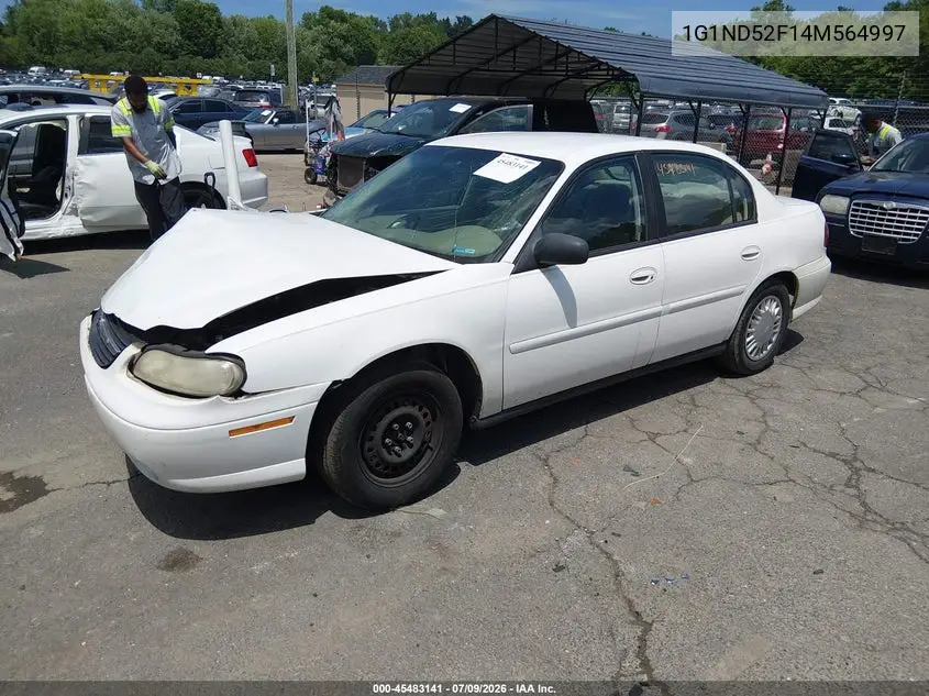 2004 Chevrolet Classic VIN: 1G1ND52F14M564997 Lot: 45483141