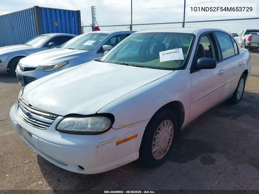 2004 Chevrolet Classic VIN: 1G1ND52F54M653729 Lot: 45489982