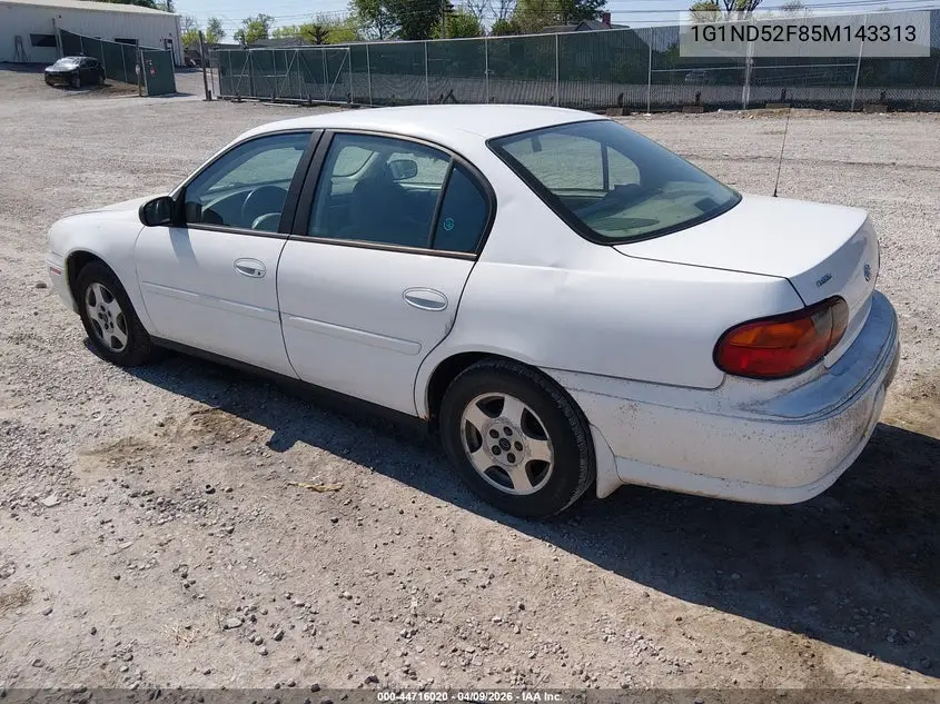 2005 Chevrolet Classic VIN: 1G1ND52F85M143313 Lot: 44716020