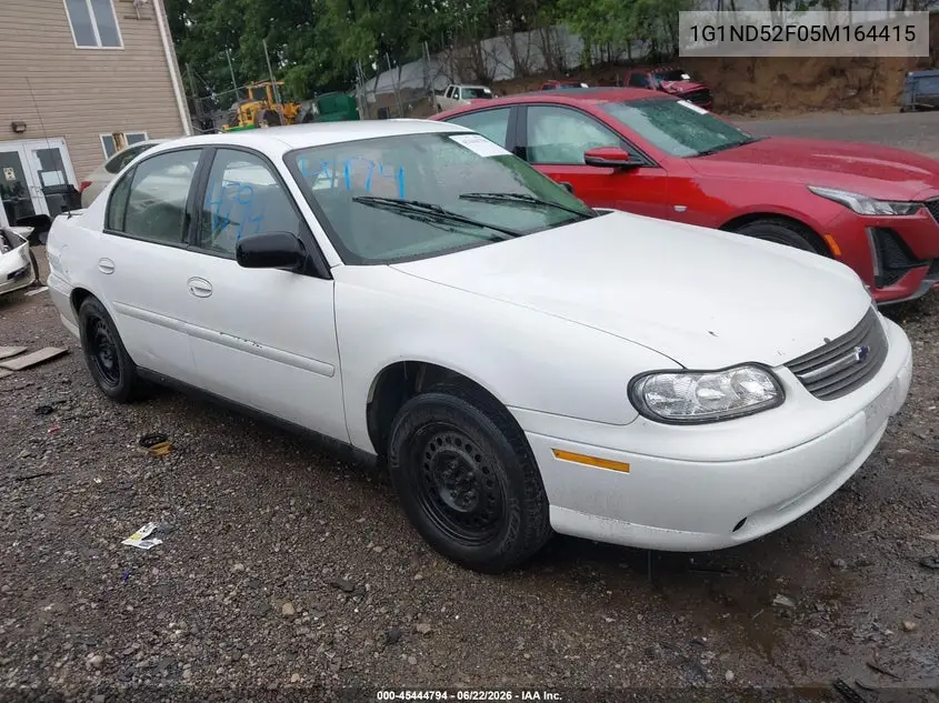 2005 Chevrolet Classic VIN: 1G1ND52F05M164415 Lot: 45444794