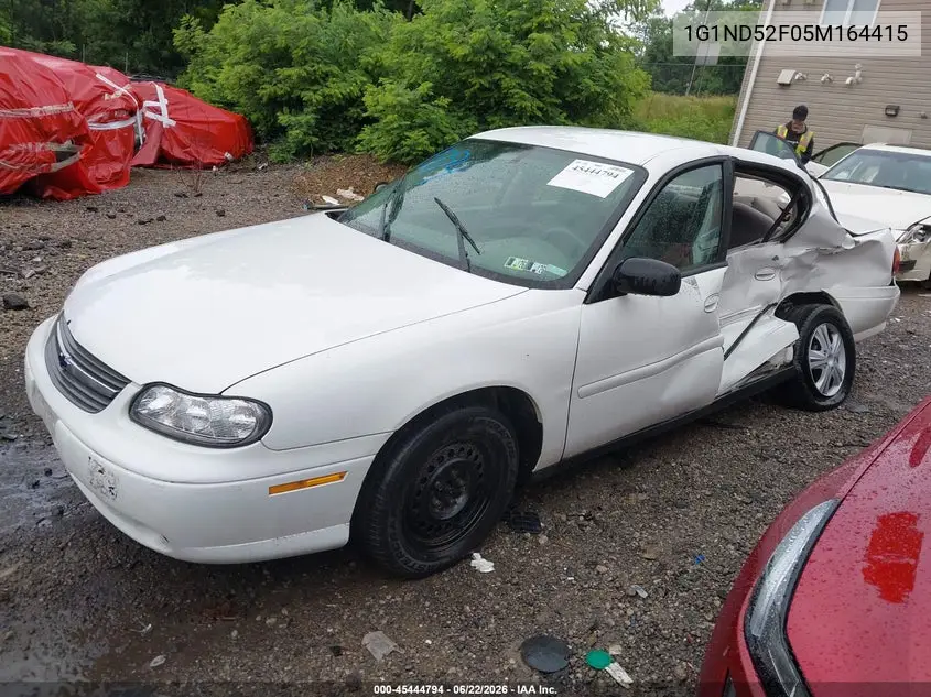 2005 Chevrolet Classic VIN: 1G1ND52F05M164415 Lot: 45444794