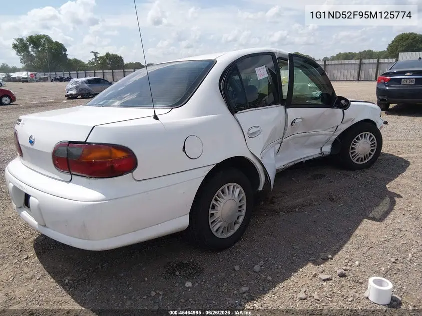 2005 Chevrolet Classic VIN: 1G1ND52F95M125774 Lot: 45464995