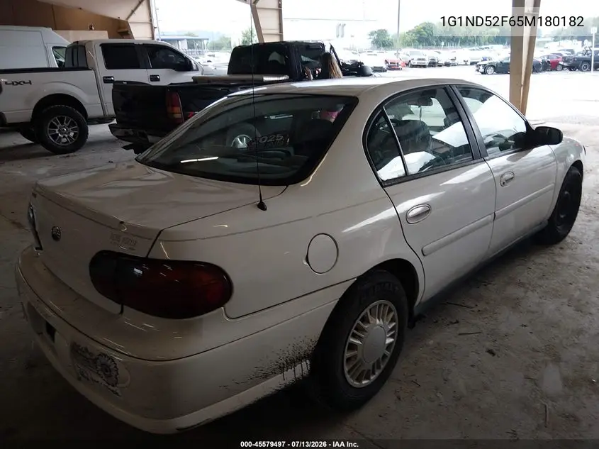 2005 Chevrolet Classic VIN: 1G1ND52F65M180182 Lot: 45579497