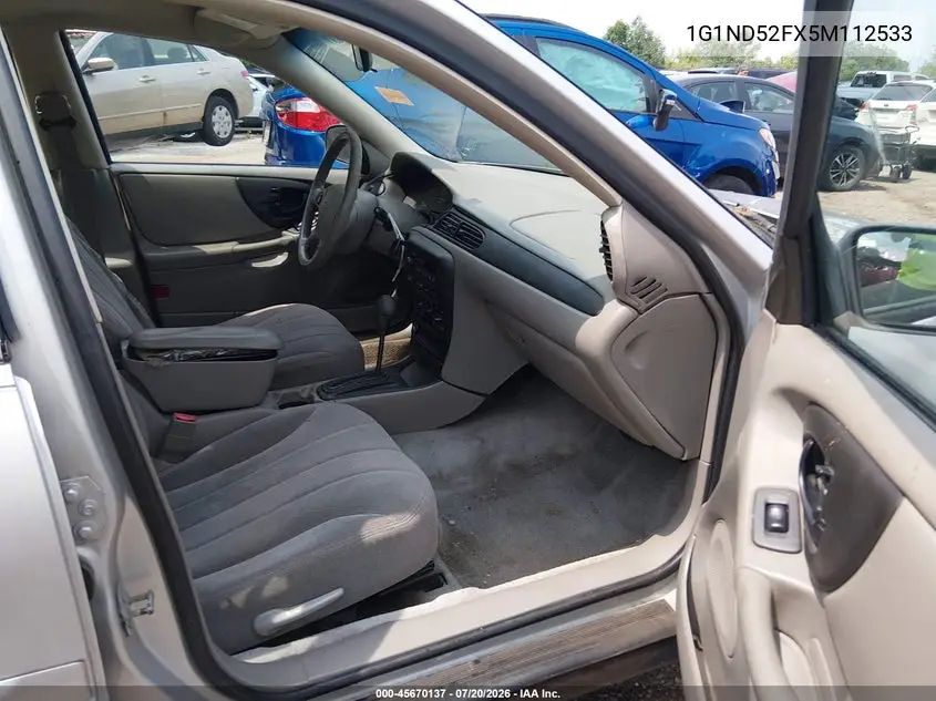 2005 Chevrolet Classic VIN: 1G1ND52FX5M112533 Lot: 45670137