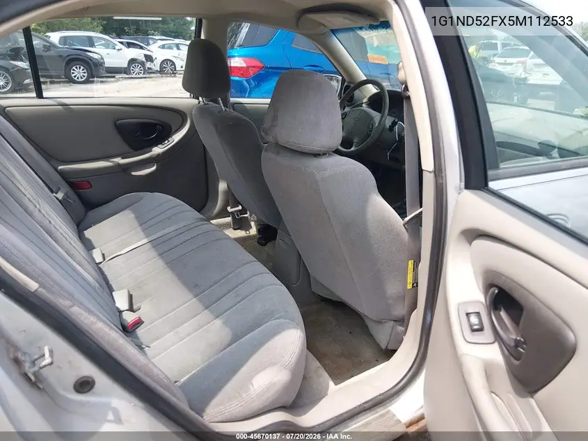 2005 Chevrolet Classic VIN: 1G1ND52FX5M112533 Lot: 45670137
