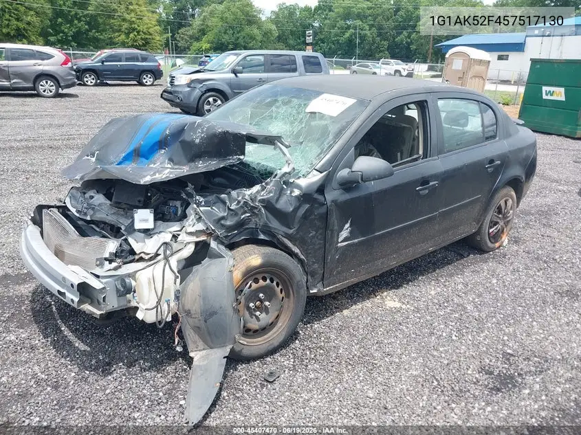 2005 Chevrolet Cobalt VIN: 1G1AK52F457517130 Lot: 45407470