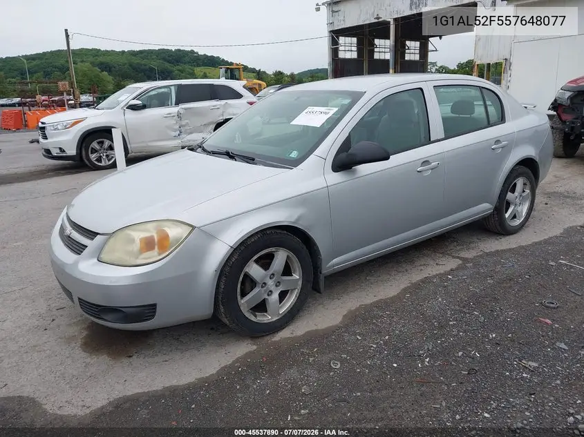 2005 Chevrolet Cobalt Ls VIN: 1G1AL52F557648077 Lot: 45537890