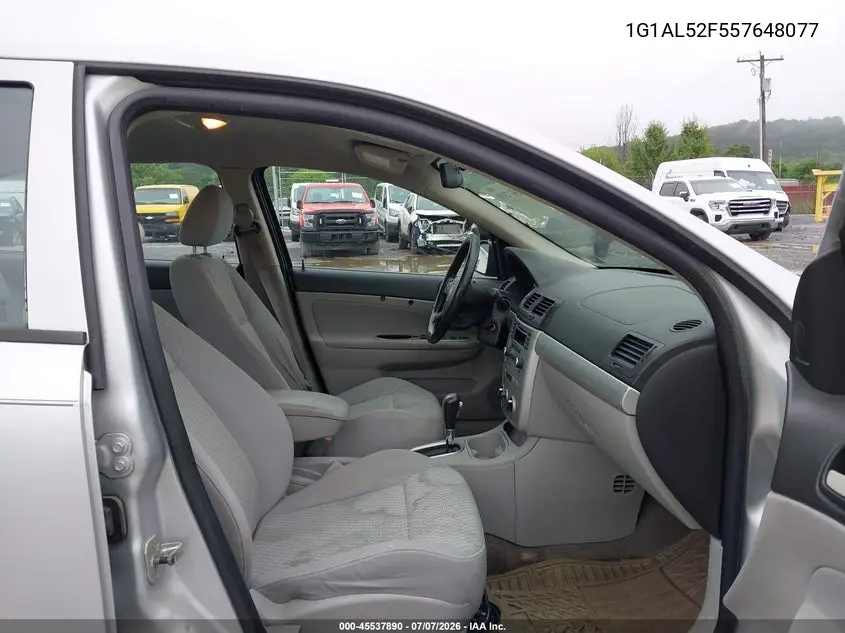 2005 Chevrolet Cobalt Ls VIN: 1G1AL52F557648077 Lot: 45537890