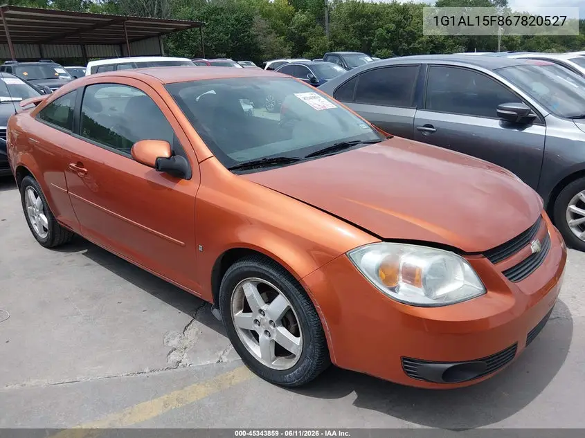 2006 Chevrolet Cobalt Lt VIN: 1G1AL15F867820527 Lot: 45343859