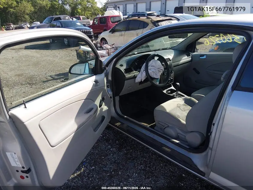 2006 Chevrolet Cobalt Ls VIN: 1G1AK15F667761979 Lot: 45360326