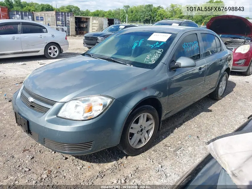 1G1AL55FX67698843 2006 Chevrolet Cobalt Lt