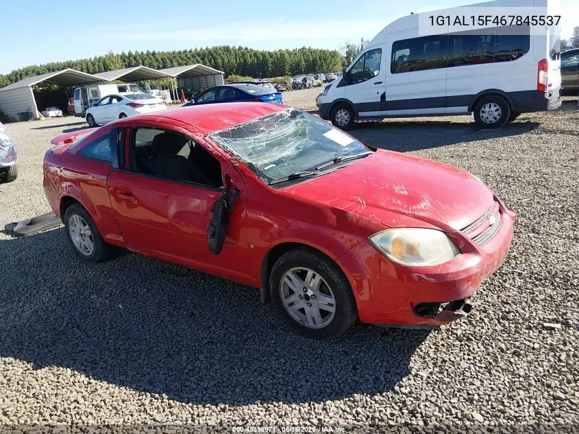 2006 Chevrolet Cobalt Lt VIN: 1G1AL15F467845537 Lot: 45398971