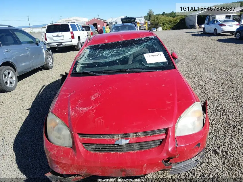 2006 Chevrolet Cobalt Lt VIN: 1G1AL15F467845537 Lot: 45398971