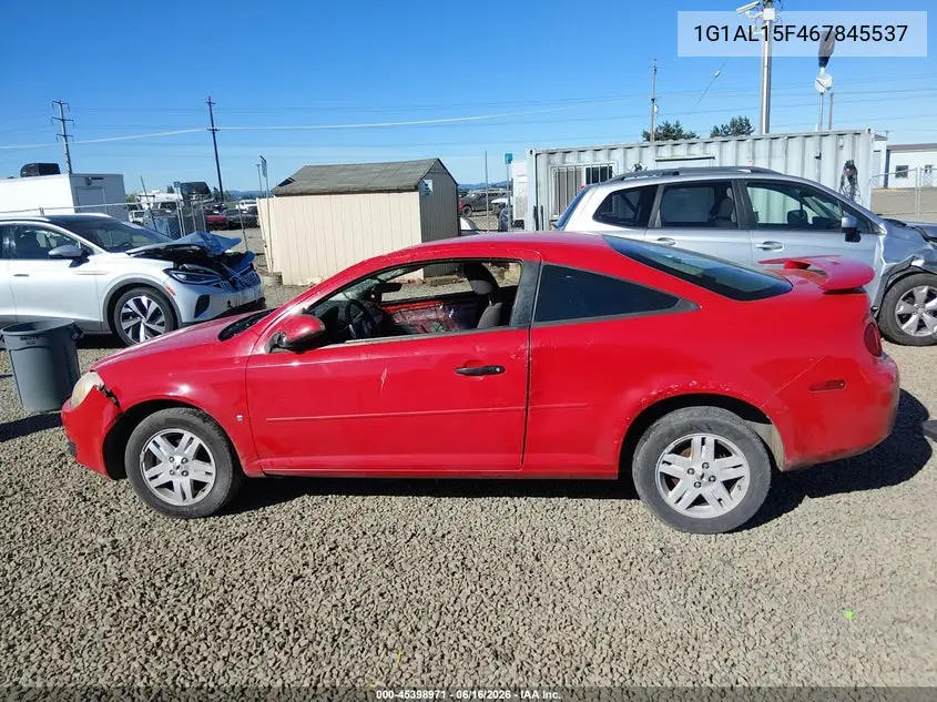 2006 Chevrolet Cobalt Lt VIN: 1G1AL15F467845537 Lot: 45398971