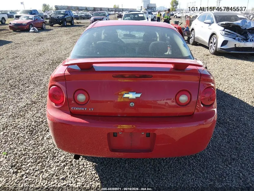 2006 Chevrolet Cobalt Lt VIN: 1G1AL15F467845537 Lot: 45398971