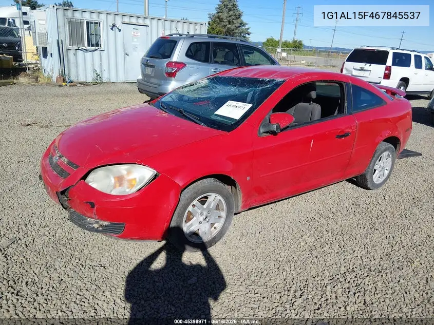 2006 Chevrolet Cobalt Lt VIN: 1G1AL15F467845537 Lot: 45398971
