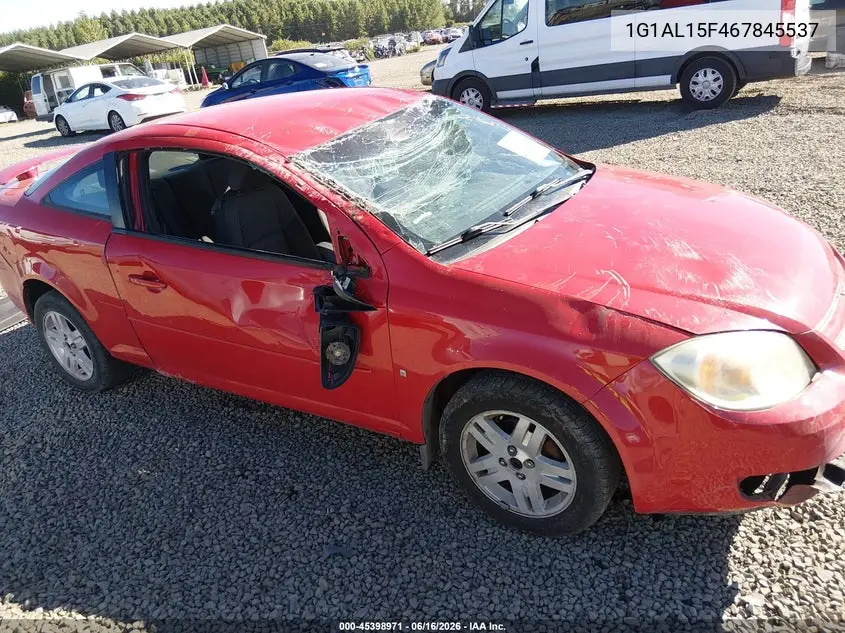 2006 Chevrolet Cobalt Lt VIN: 1G1AL15F467845537 Lot: 45398971