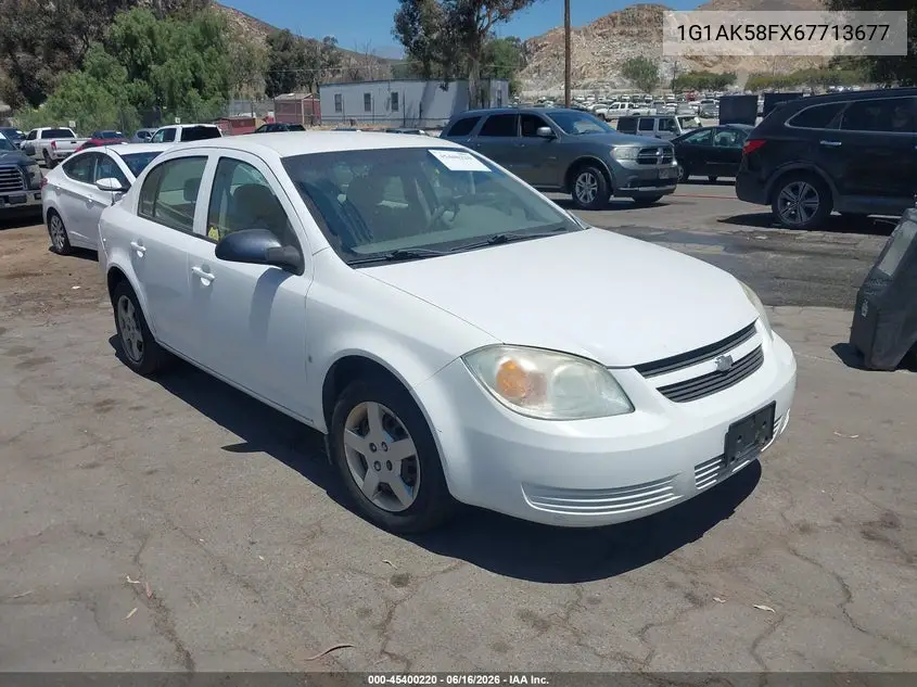 2006 Chevrolet Cobalt Ls VIN: 1G1AK58FX67713677 Lot: 45400220