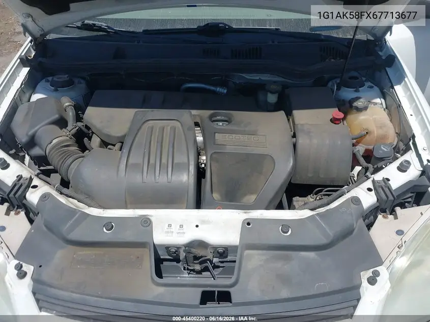 2006 Chevrolet Cobalt Ls VIN: 1G1AK58FX67713677 Lot: 45400220