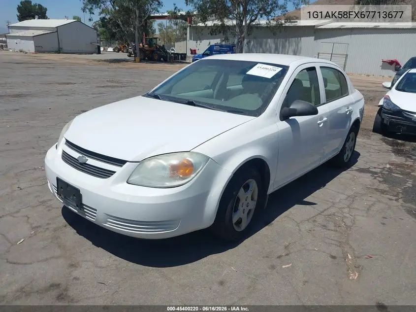 2006 Chevrolet Cobalt Ls VIN: 1G1AK58FX67713677 Lot: 45400220