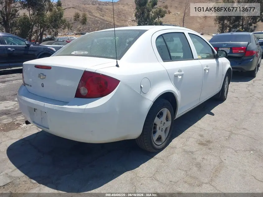 2006 Chevrolet Cobalt Ls VIN: 1G1AK58FX67713677 Lot: 45400220