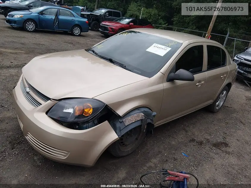 2006 Chevrolet Cobalt Ls VIN: 1G1AK55F267806973 Lot: 45445935