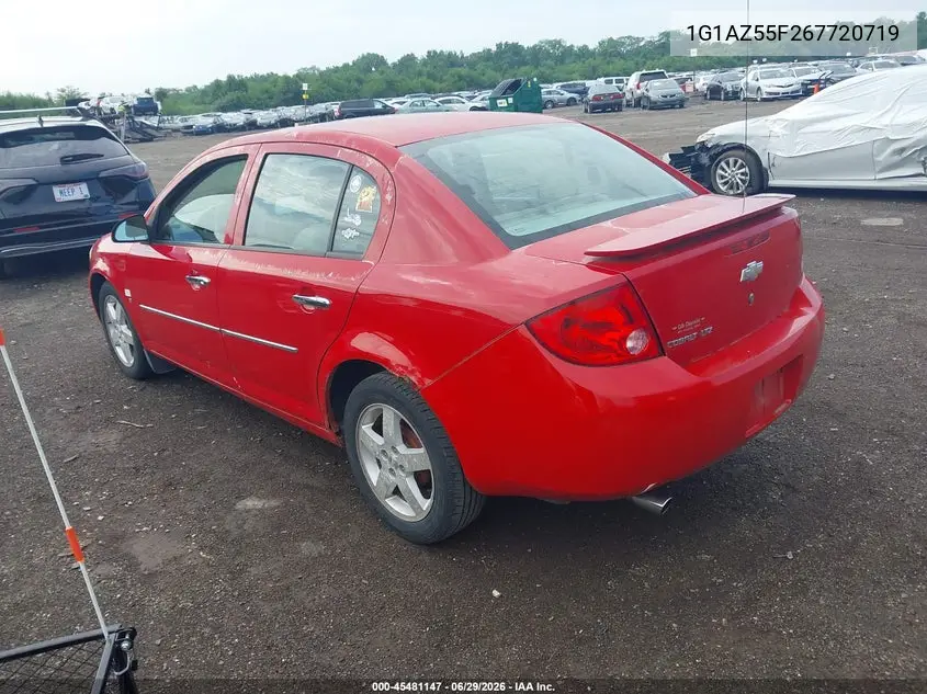 2006 Chevrolet Cobalt Ltz VIN: 1G1AZ55F267720719 Lot: 45481147