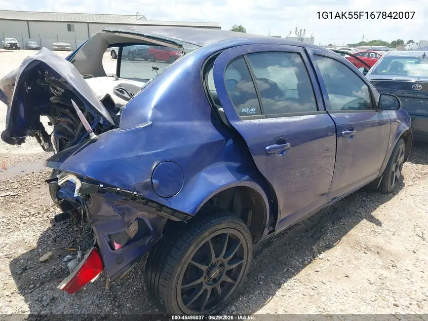 2006 Chevrolet Cobalt Ls VIN: 1G1AK55F167842007 Lot: 45495037
