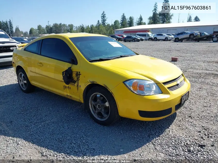 2006 Chevrolet Cobalt Lt VIN: 1G1AL15F967603861 Lot: 45521195