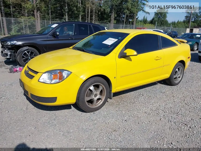 2006 Chevrolet Cobalt Lt VIN: 1G1AL15F967603861 Lot: 45521195