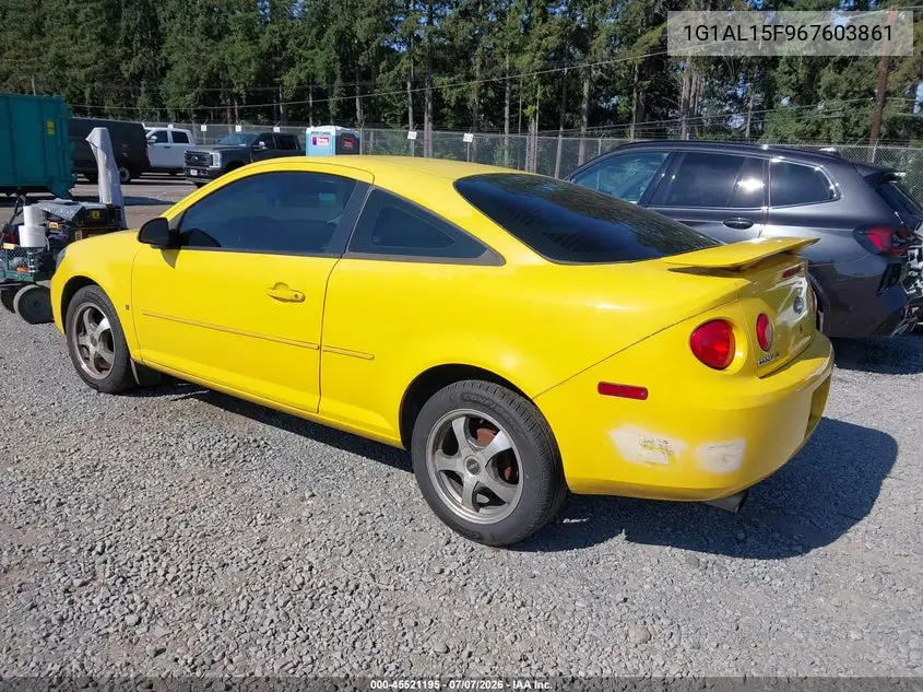 2006 Chevrolet Cobalt Lt VIN: 1G1AL15F967603861 Lot: 45521195