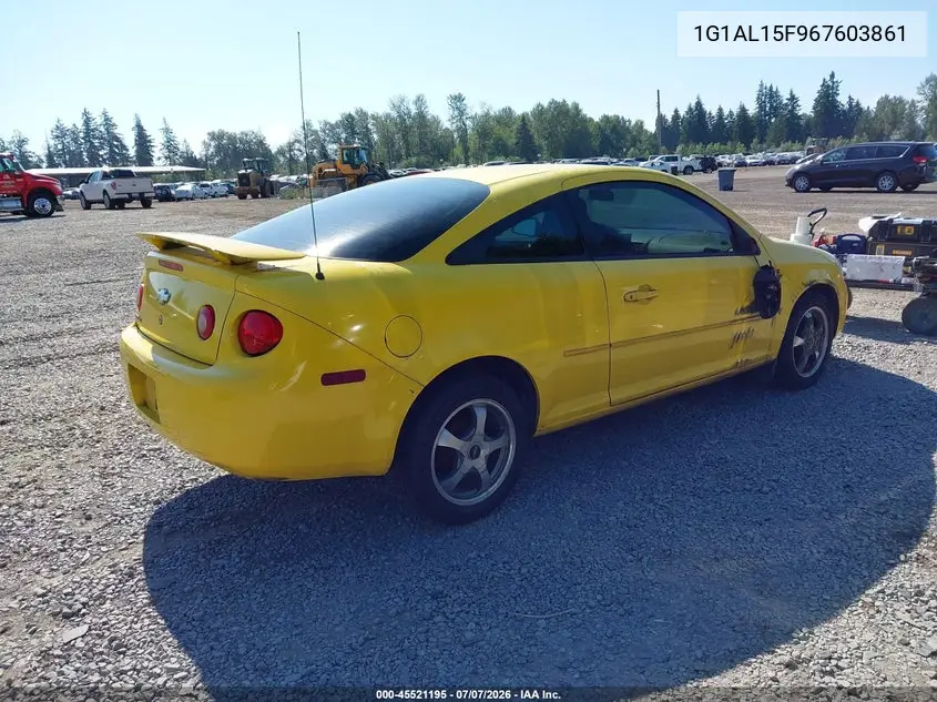 2006 Chevrolet Cobalt Lt VIN: 1G1AL15F967603861 Lot: 45521195