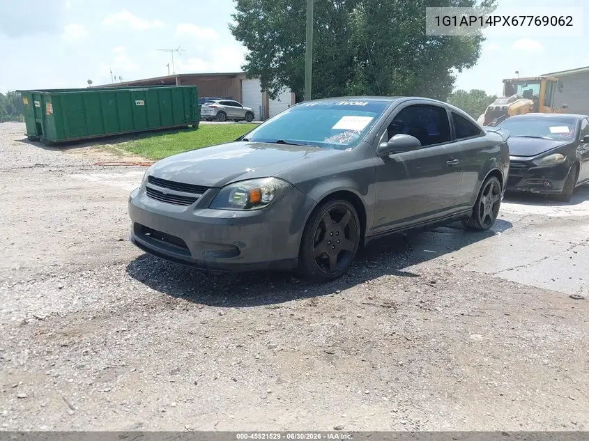 2006 Chevrolet Cobalt Ss Supercharged VIN: 1G1AP14PX67769062 Lot: 45521529
