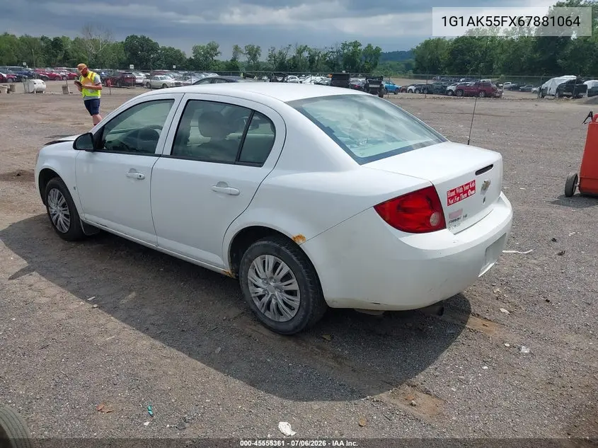 2006 Chevrolet Cobalt Ls VIN: 1G1AK55FX67881064 Lot: 45555361