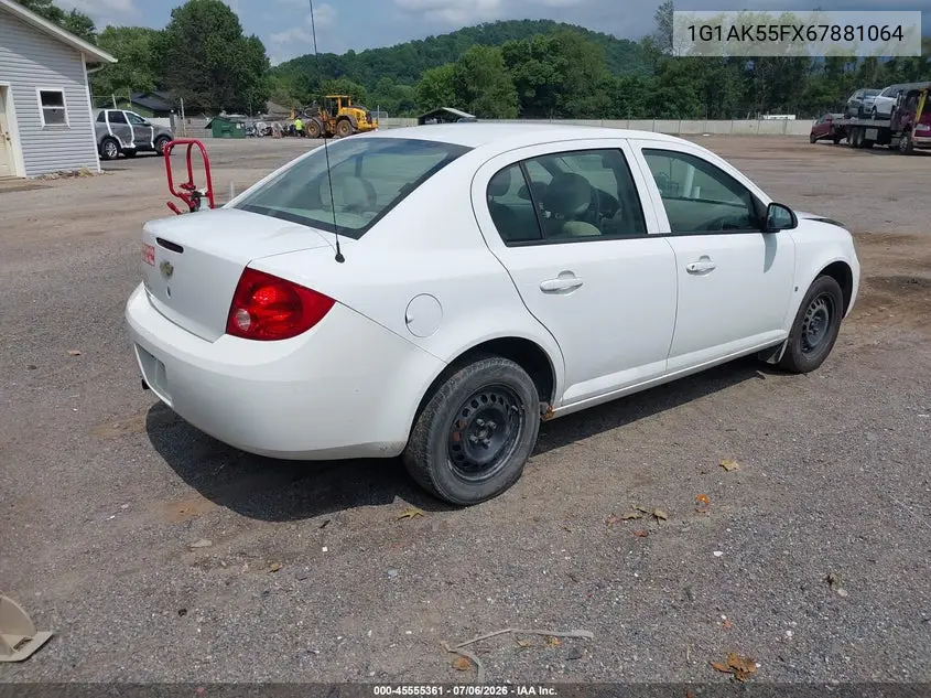 2006 Chevrolet Cobalt Ls VIN: 1G1AK55FX67881064 Lot: 45555361