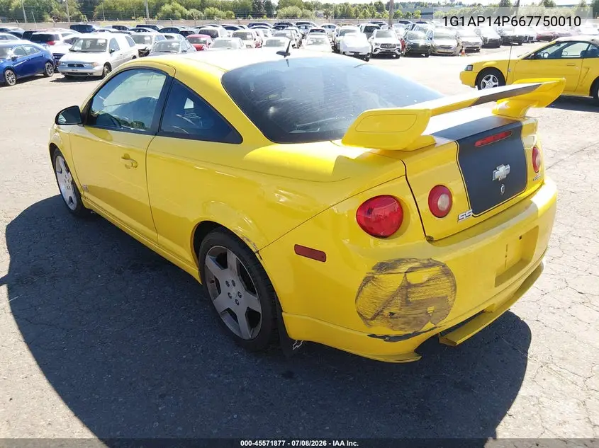 2006 Chevrolet Cobalt Ss Supercharged VIN: 1G1AP14P667750010 Lot: 45571877
