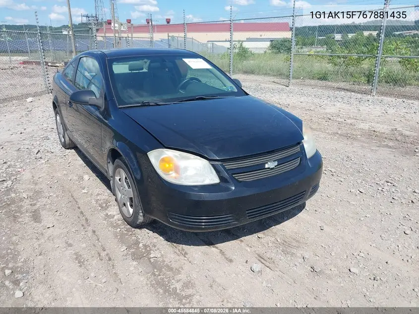 2006 Chevrolet Cobalt Ls VIN: 1G1AK15F767881435 Lot: 45584845