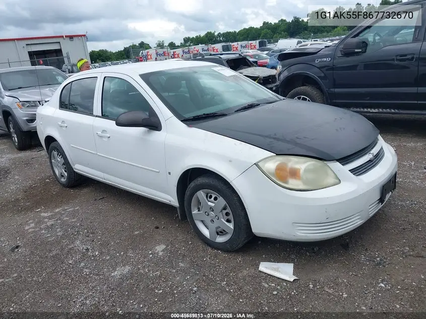 2006 Chevrolet Cobalt Ls VIN: 1G1AK55F867732670 Lot: 45589813