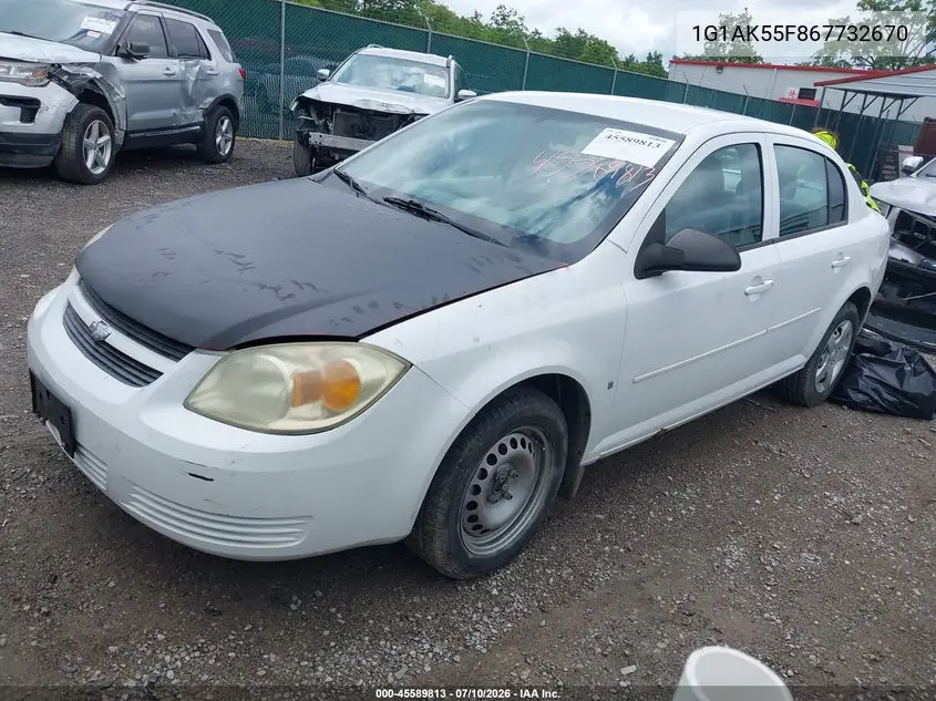 2006 Chevrolet Cobalt Ls VIN: 1G1AK55F867732670 Lot: 45589813