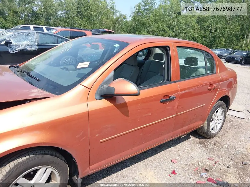 2006 Chevrolet Cobalt Lt VIN: 1G1AL58F767698777 Lot: 45637855