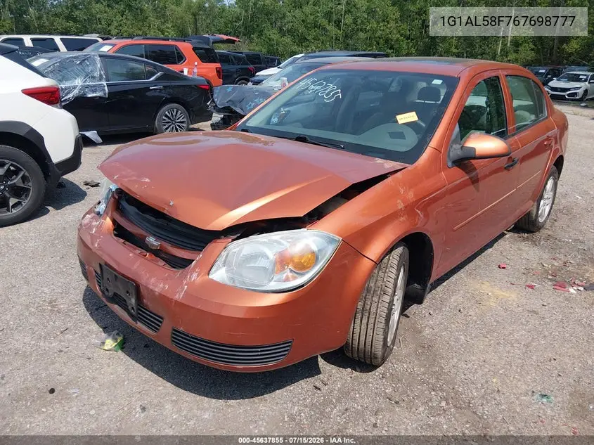2006 Chevrolet Cobalt Lt VIN: 1G1AL58F767698777 Lot: 45637855