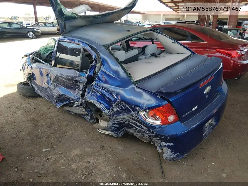 2006 Chevrolet Cobalt Ss VIN: 1G1AM55B767731467 Lot: 45654964
