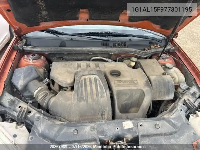 2007 Chevrolet Cobalt Ls VIN: 1G1AL15F977301195 Lot: 20267989